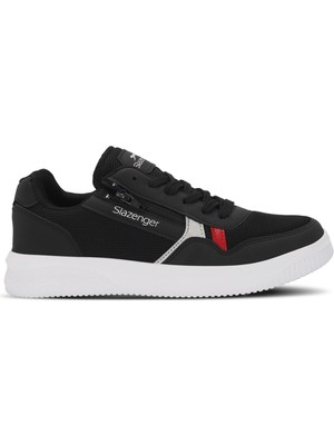 Slazenger MAJORITY I Erkek Sneaker Koşu & Yürüyüş Ayakkabısı Siyah / Beyaz
