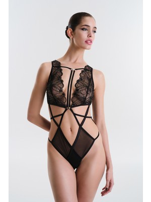 Penti Leto Siyah Bodysuit - Privee Koleksiyonu