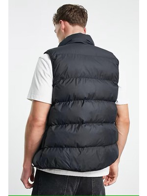 Nike Sportswear Storm Fit Windrunner Synthetic Fill Men's Vest Erkek Su Itici Şişme Yelek Siyah