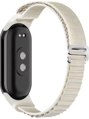 Alstrap Xiaomi Mi Band 8/ Mi Band 9/ Band 10 Uyumlu Alpine Loop Kumaş Hasır Kordon