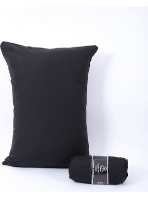 Serenart Home Çift Kişilik Lastikli Çarşaf Takımı I 180 x 200 I Siyah