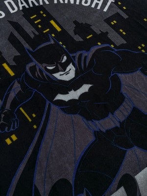 Lcw Home Karışık Baskılı Batman Baskılı Tek Kişilik Çocuk Battaniye 150X200 cm