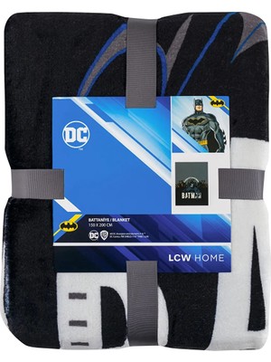 Lcw Home Karışık Baskılı Batman Baskılı Tek Kişilik Çocuk Battaniye 150X200 cm