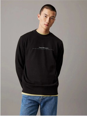 Calvin Klein Mınımal Logo Crew Neck