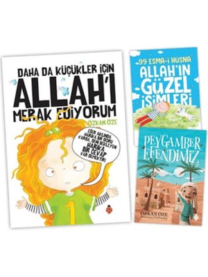 Daha da Küçükler İçin Allah'ı Merak Ediyorum - 99 Esma-i Hüsna Allah'ın Güzel İsimleri - Peygamber Efendimiz 3'lü Set