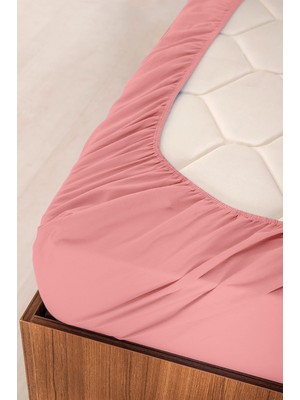 Türker Tekstil Pamuklu Tek Kişilik Fıtted Lastikli Çarşaf (120 x 200+25 cm )