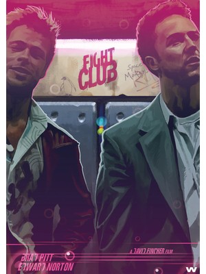 Wugu Fight Club Büyük Boy Poster 50 x 70 cm