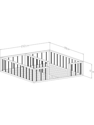 Givayo Woods Winter Bebek Çocuk Montessori Mdf Çiftli Yatak