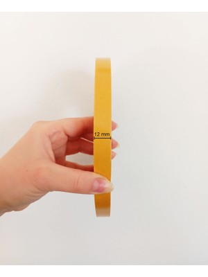 Tink Çift Taraflı Güçlü Opak Bant 12 mm x 100 M - 1 Adet/1,2 M²