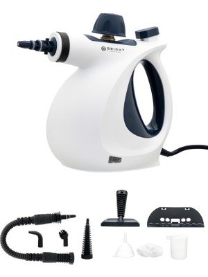 Bright Elegance BE-3410 9 In 1 Çok Fonksiyonlu El Tipi Basınçlı Buharlı Temizlik Makinesi