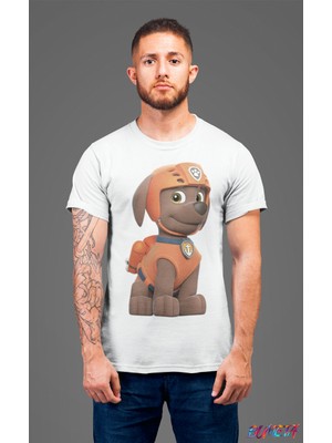 Bumeta Paw Petrol Zuma Karakter Characters Unisex Tişört T-Shirt