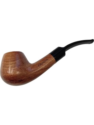 Falconetti 9 Mm. Kahverengi Sandalwood Eğimli Sap Ahşap Pipo RD40