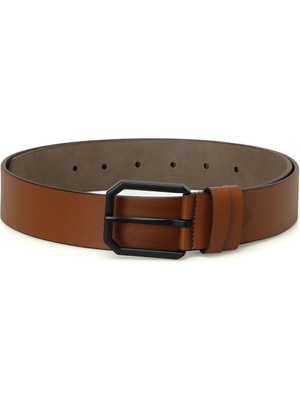Lumberjack Bl Hexbuckle 4pr Kahverengi Erkek Kemer