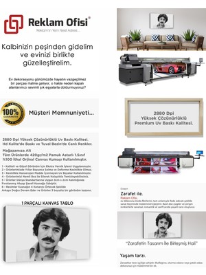 Reklam Ofisi Ferdi Tayfur , Ferdi Baba Temalı Premium Kanvas Tablo