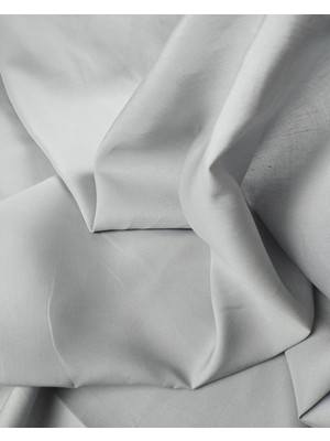 Keten Dokuma Gri Mavi Renkteen: 150 cm