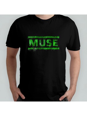 Pixxa Muse %100 Pamuklu Bisiklet Yaka T-Shirt Model 2