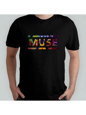 Pixxa Muse %100 Pamuklu Bisiklet Yaka T-Shirt Model 1