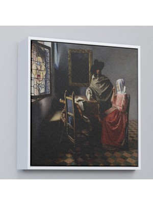 Miyrem canvas Serie  Şarap Kadehi Tablosu - The Wine GLASS-8358