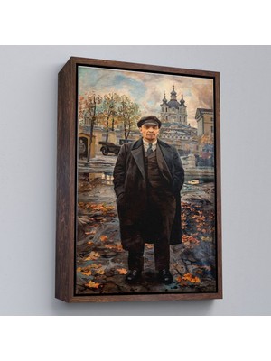 Miyrem canvas Serie  Sovyet Lideri Vladimir Lenin TABLO-7973