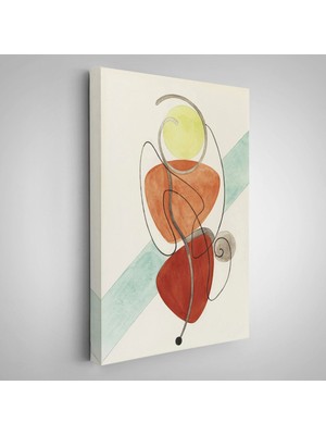 Miyrem canvas Serie Auguste Herbin - Untitled TABLO-7404