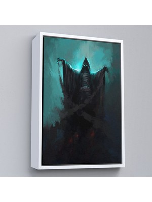 Miyrem^#canvas Serie  Gizemli Karanlık Ruh Yükseliyor TABLO-7884