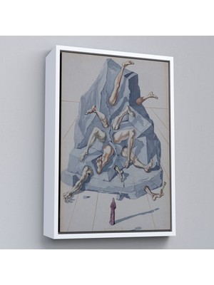 Miyrem^#canvas Serie  Salvador Dali - Ilahi Komedya TABLOSU-7401