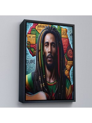 Miyrem canvas Serie  Bob Marley TABLOSU-7714