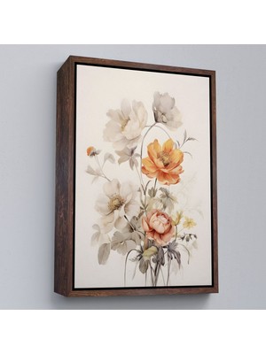 Miyrem canvas Serie  Soft Çiçekler TABLO-8035