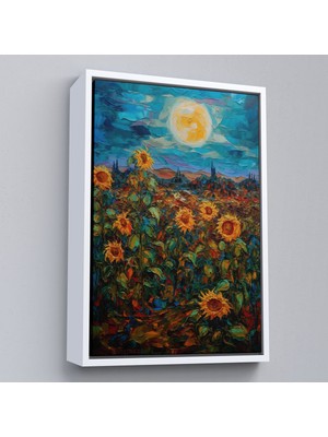 Miyrem^#canvas Serie  Ayçiçeği Tarlaları TABLOSU-7977