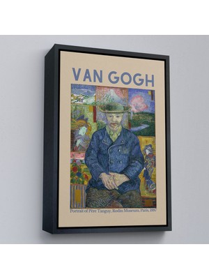 Miyrem canvas Serie  Vincent Van Gogh - Bildnis'in Babası Tanguy TABLO-8050