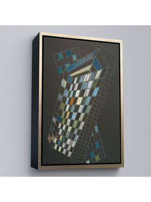 Miyrem canvas Serie  Wassily Kandinsky - Küçük Uçaklar TABLOSU-7494