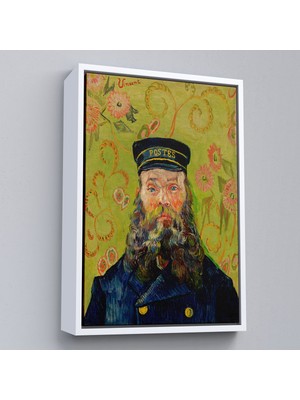 Miyrem^#canvas Serie  Vincent Van Gogh – Postacı Joseph Roulin’in Portresi Tablo - Postes - POSTMAN-7381