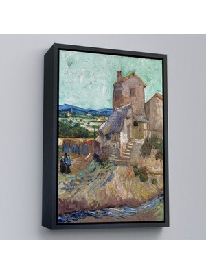 Miyrem canvas Serie  Vincent Van Gogh - Crau'nun Evi TABLO-7478