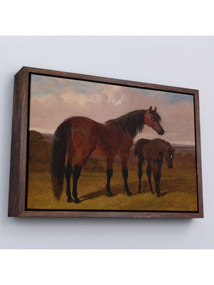 Miyrem canvas Serie  Kısrak ve Tay TABLOSU-7047