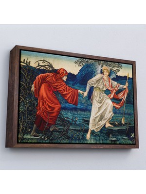 Miyrem canvas Serie  John Henry Dearl'un Yolcuya Liderlik Etmeyi Seviyorum TABLOSU-7031