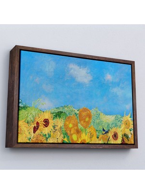 Miyrem canvas Serie  Vincent Van Gogh - Ayçiçekleri TABLO-7153