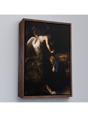 Miyrem canvas Serie  Caravaggio - Duyuru Tablosu - ANNUNCIATION-7420