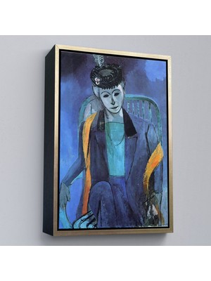 Miyrem canvas Serie  Henri Matisse - Madame Matisse'in PORTRESI-7324