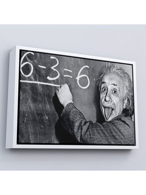 Miyrem^#canvas Serie  Albert Einstein TABLOSU-7246