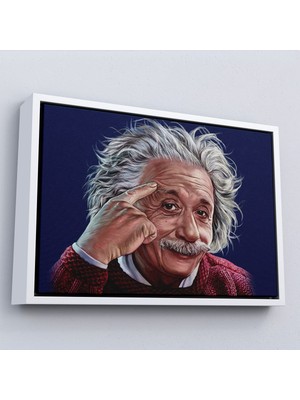 Miyrem^#canvas Serie  Albert Einstein TABLOSU-7252