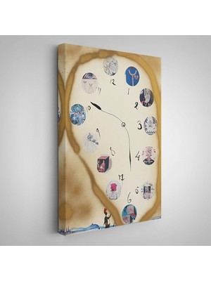 Miyrem canvas Serie Salvador Dali - Horloge TABLO-7396