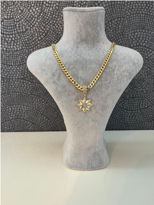 Asteria Jewelry Çağla Şikel Ema Model Güneş Kolye