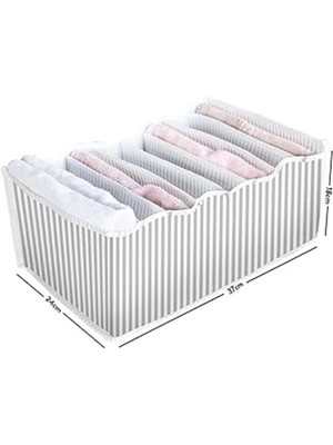 Byrshtm Serstil 8 Gözlü Çekmece Içi Akordiyon Organizer - Large 24 x 37 x 18 Byrnew
