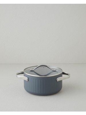 Berlin Fusion Pro Derin Tencere 20 cm Gri