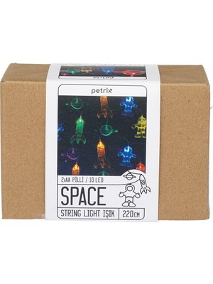 Petrix Astronot 10 LED String Light