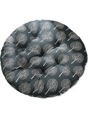 Tzmalloy Tzmalloythickened Cushion Chair Bench Round Tatami Mat Student Cute Teacher Mat Butt Cotton Linen Floor Mat (Yurt Dışından)