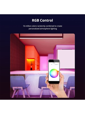 Wıfı Matter Akıllı Ampul 9W Rgb E27 LED Lamba App Kontrolü Dıy Akıllı Ev Ampulü Homekit Google Home Alexa Için Ses Kontrolü (Yurt Dışından)