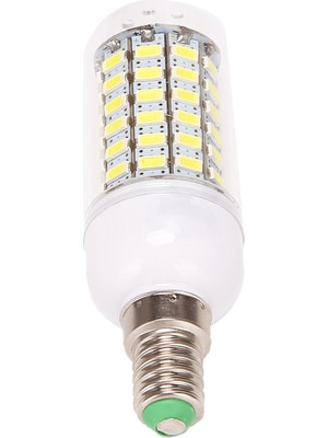 Aeethericly 10W LED Ampul E14 Taban Mısır Ampulü 69 LED 5730 Beyaz Işık LED Mum Ampulü LED Lamba Ev Işığı (Yurt Dışından)