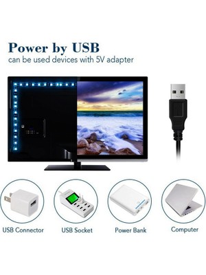 16.4ft USB LED Işık Şeritleri Bluetooth Uzaktan App Kontrolü ile Renk Değiştirme Rgb Sync Müzik Yatak Odası Dekor Için (Yurt Dışından)