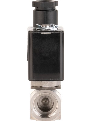 Unox 24V Dc Paslanmaz Kompresör Solenoid Valf Normalde Kapalı 1/8" (0-16 BAR)